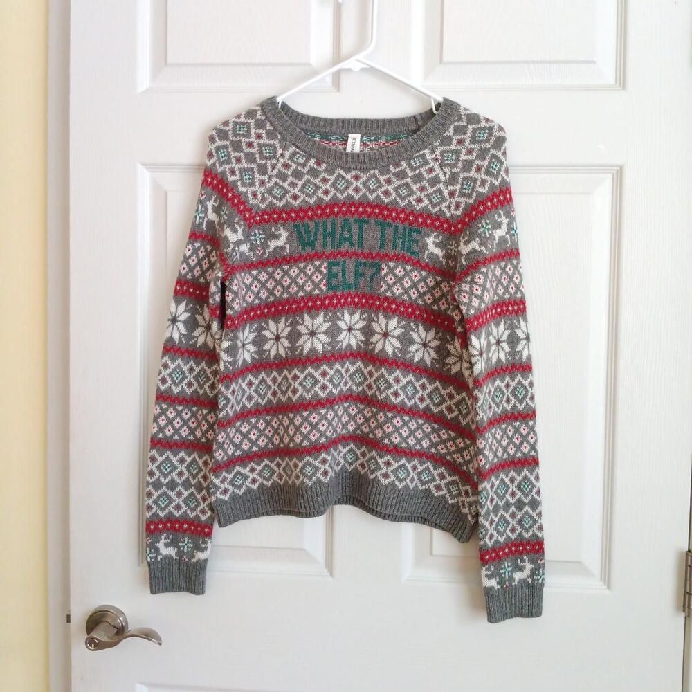 Bethany Mota for Aéropostale Fair Isle holiday sweater Medium